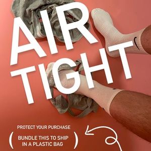 + Bundle With Your Purchase: Sealed Plastic Bag